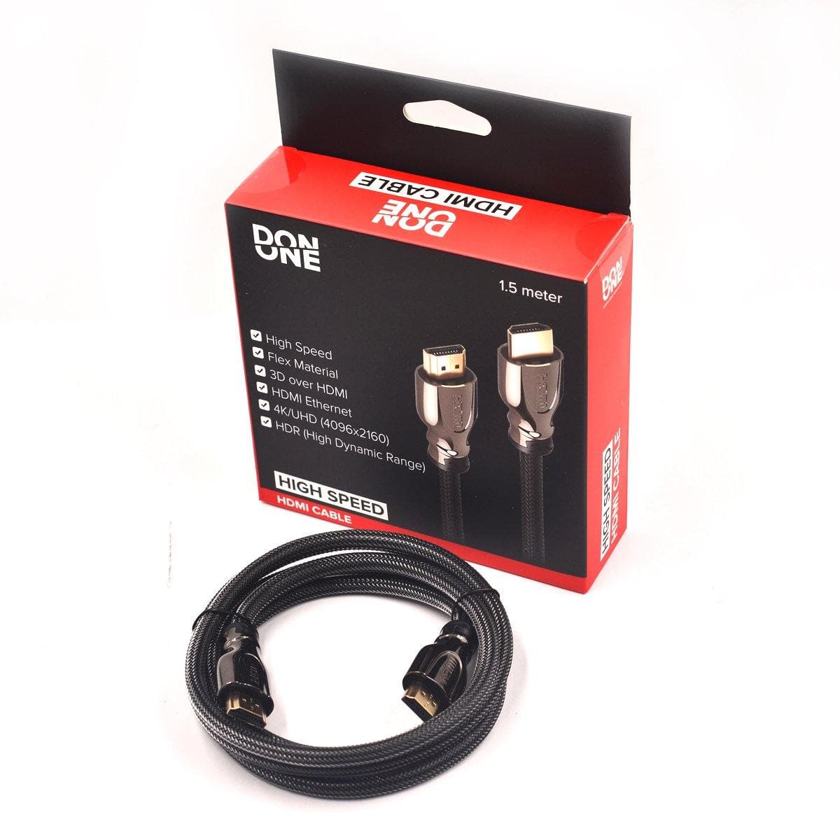 DON ONE - HDMI-kabel 2,0 - 1,5 Meter