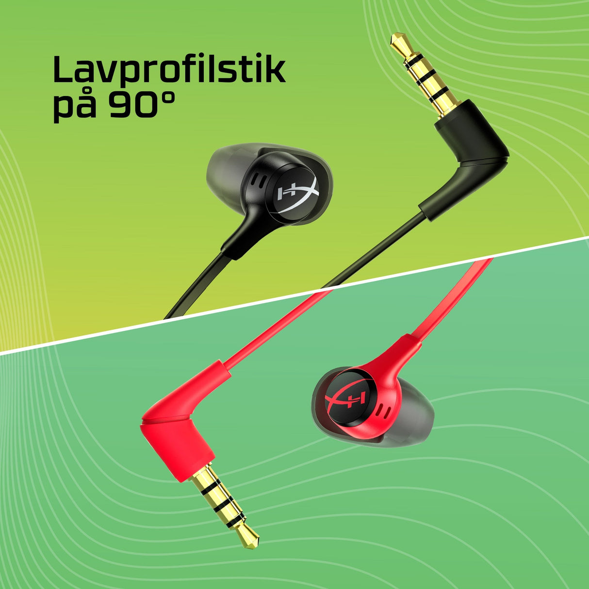 HyperX Cloud Earbuds II Kablingsanslutna Öronproppar Svart