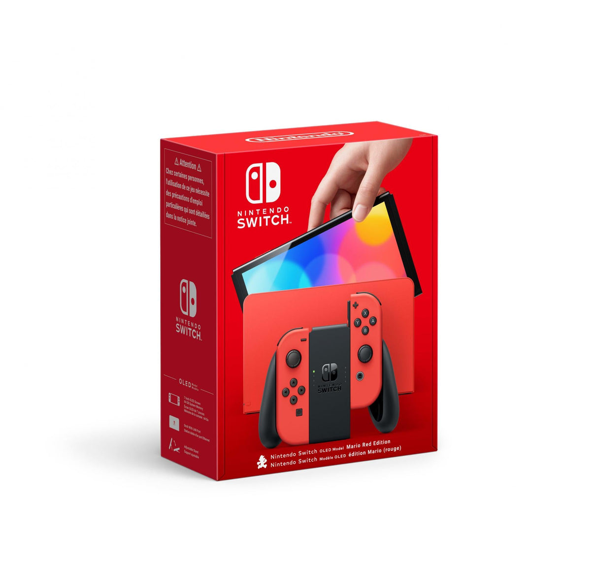 Nintendo Switch – OLED-konsolmodell (Mario Red Edition)