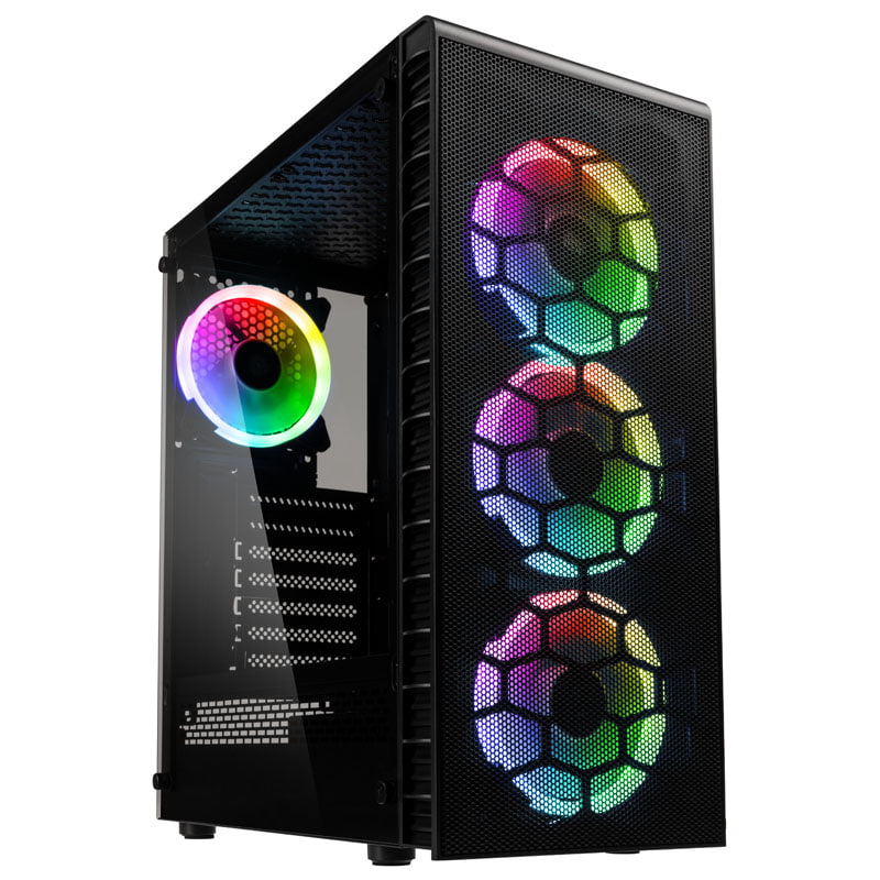 Kolink Observatory Lite Mesh RGB Midi-Tower - Svart