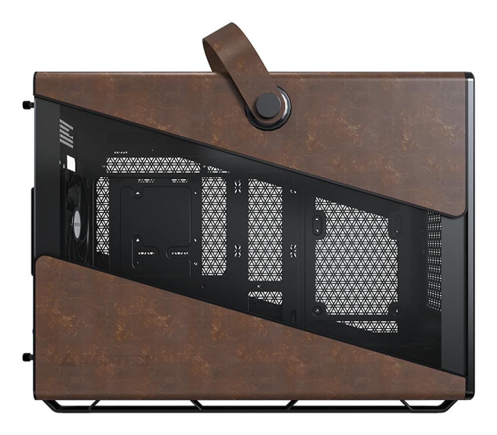 Montech Heritage PRO Black, mATX w 4 Fans pre-installed Telon Technology Co Ltd (Montech)