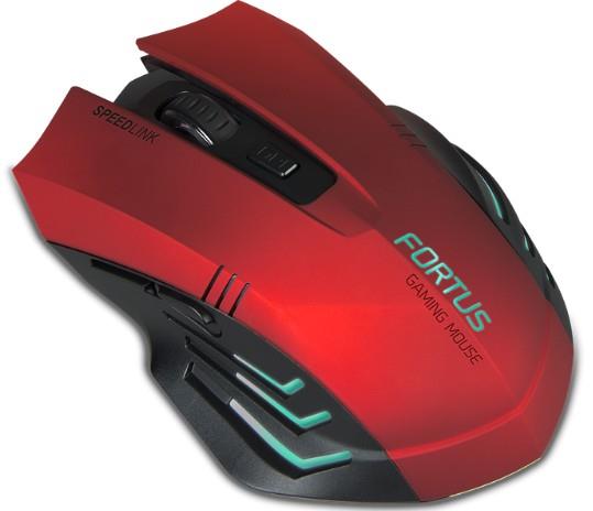 SpeedLink Fortus Gaming Mouse Trådlös / Svart