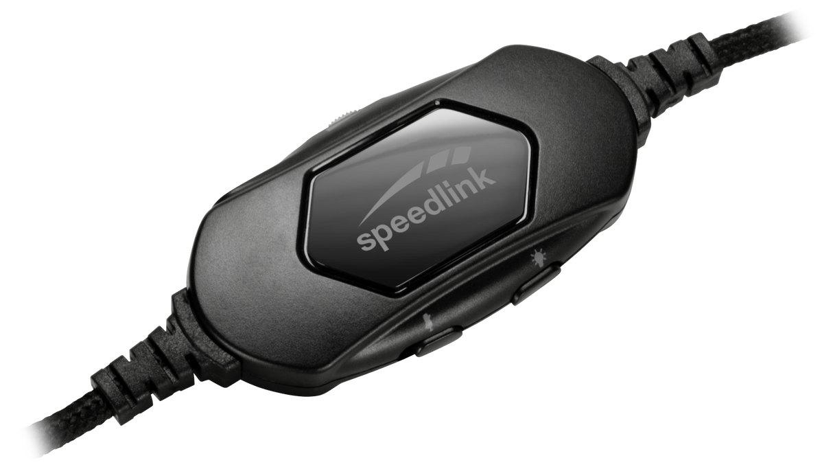 Speedlink - VIRTAS Illuminated 7.1 Gaming Headset, Svart