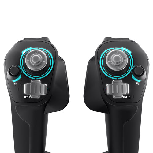 Turtle Beach VelocityOne Flight – flystyring til Xbox/PC – Knapper på begge greb