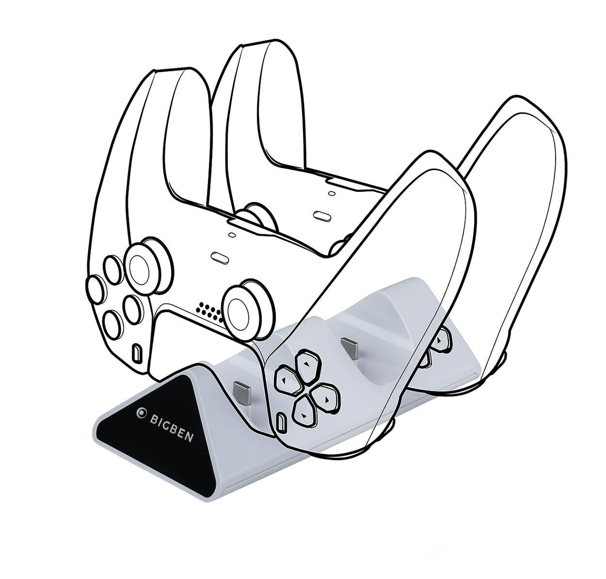 BIGBEN PS5 Dual Charger V2 Bigben