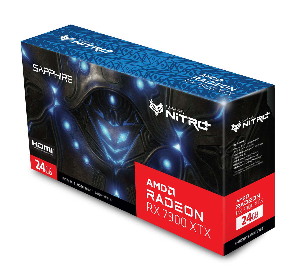 Sapphire NITRO+ Radeon RX 7900 XTX Vapor-X 24GB