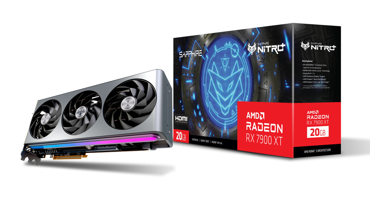 Sapphire NITRO+ Radeon RX 7900 XT Vapor-X 20GB