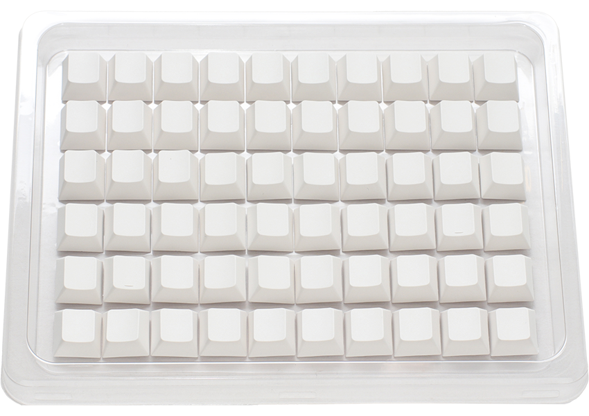 Ducky Blank - 132 Keycap Set - MDA Profile - PBT - Vit