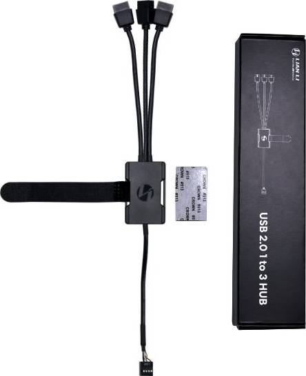 Lian Li PW-U2HB USB Converter 1 USB Till 3 USB