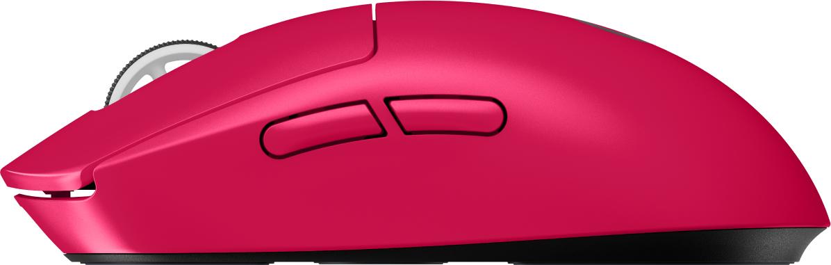 Logitech - G PRO X SUPERLIGHT 2 LIGHTSPEED Spelmus, Magenta