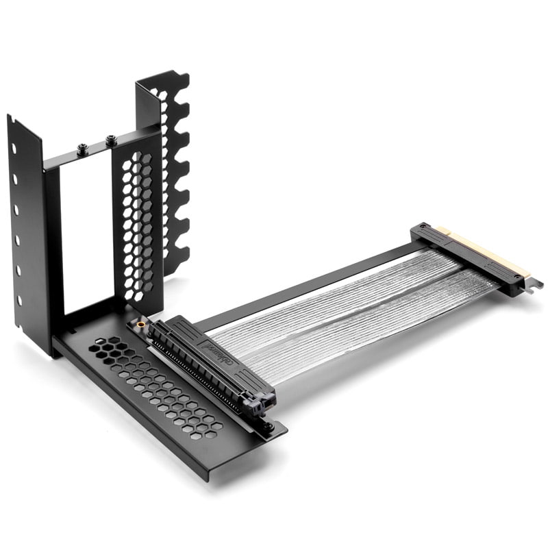 CableMod Vertical PCI-e Bracket PCI-e 4.0 Edition, 2x DisplayPort - svart