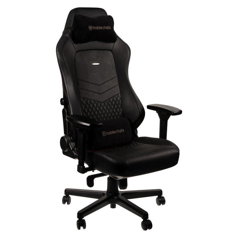 noblechairs HERO Äkta Läder Svart
