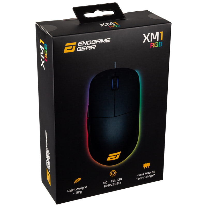 Endgame Gear XM1 RGB Gaming Mouse - Svart