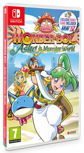 Wonder Boy: Asha in Monster World Limited Edition – (Strictly Limited Games) – Nintendo Switch – spilomslag