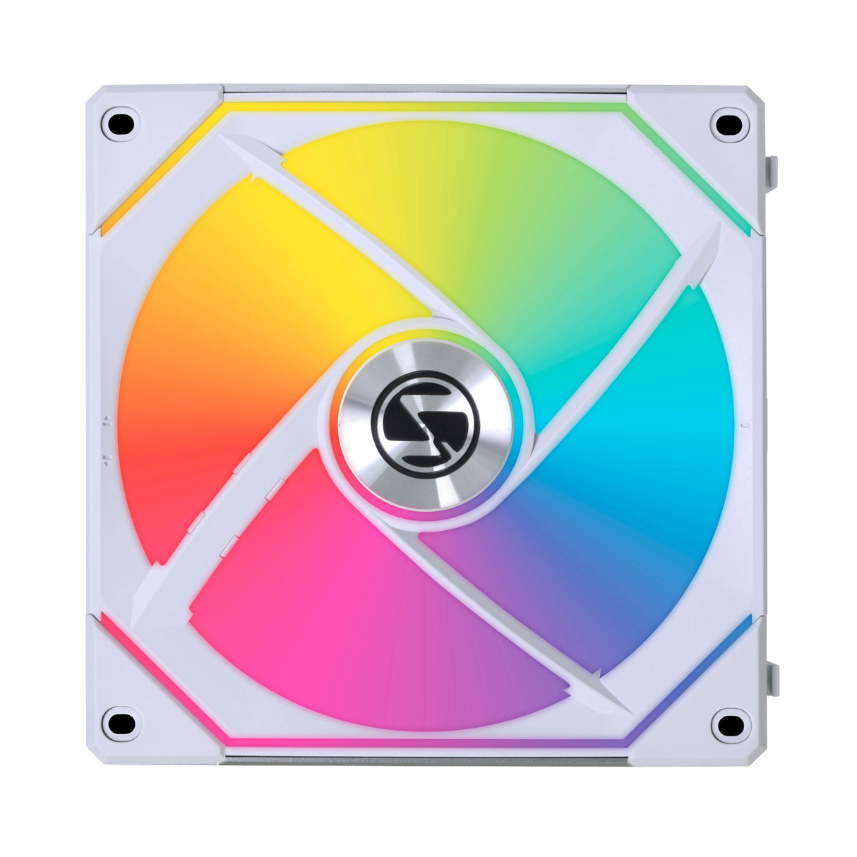 Lian li UNI FAN SL INF PWM Vit - 140 mm, infinity RGB, enkelpack