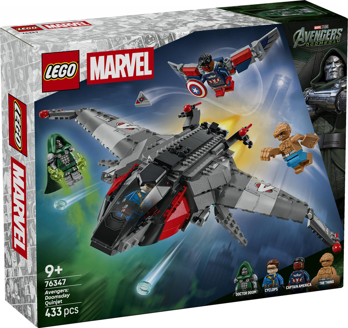 LEGO - Super Heroes - Avengers: Doomsday Quinjet (76347) LEGO
