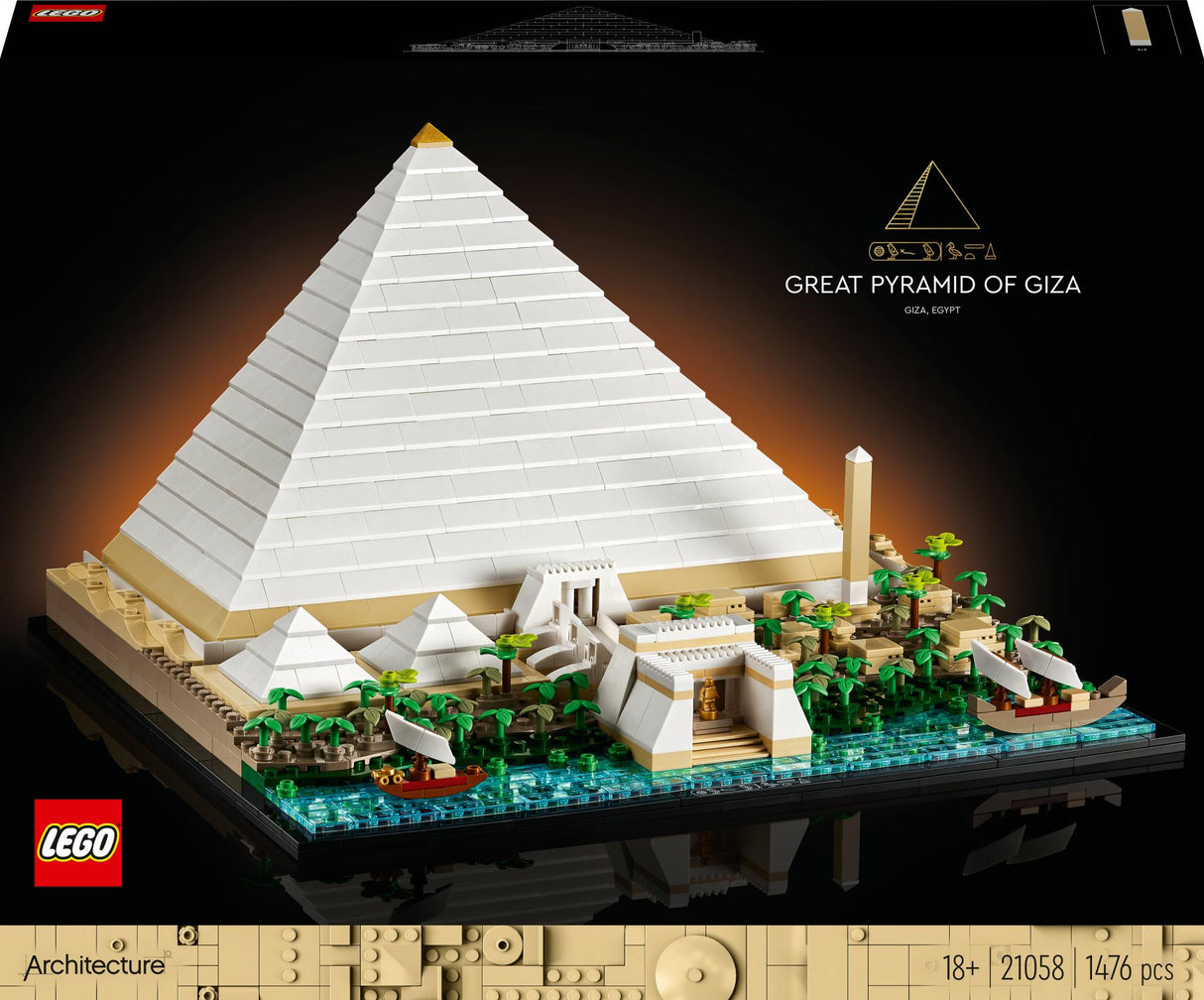 LEGO Architecture: Den Stora Pyramiden I Giza (21058)