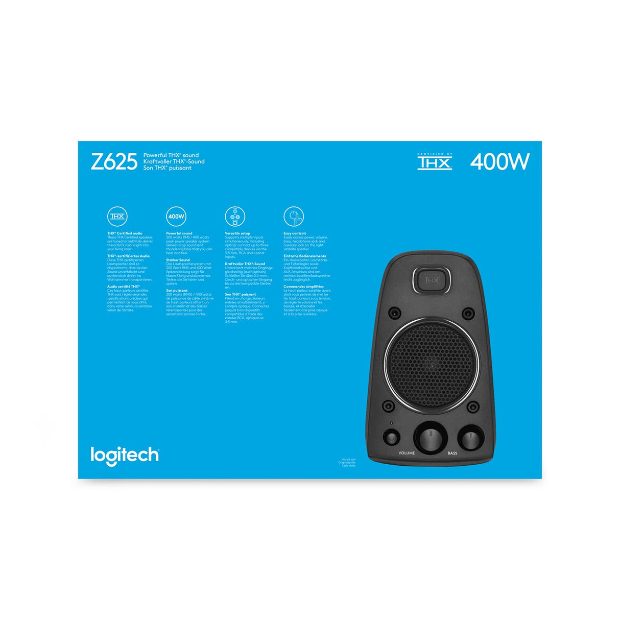 Logitech Z625 Kraftfullt THX-ljud
