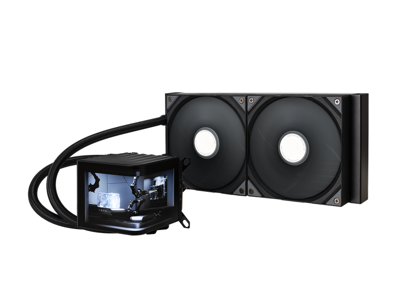 TRYX PANORAMA 280mm AIO Liquid Cooler Svart