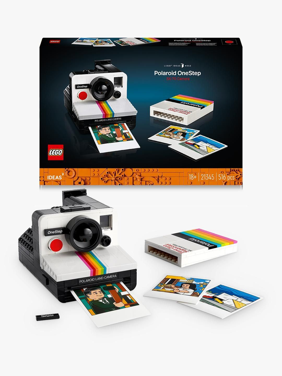 LEGO Idéer - Polaroid OneStep SX-70 Kamera (21345)