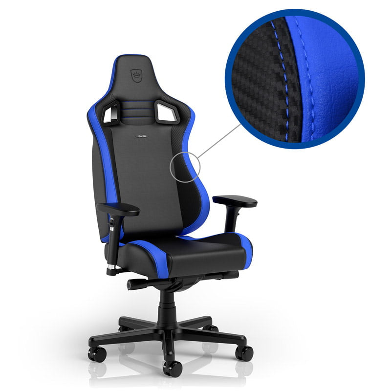 Noblechairs EPIC Compact Black/Carbon/Blå