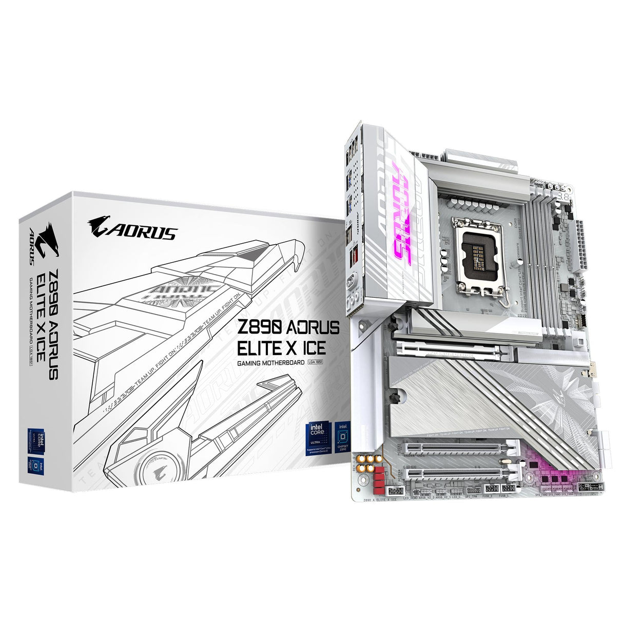 AORUS Z890 ELITE X ICE ATX LGA1851-sockel Intel Z890