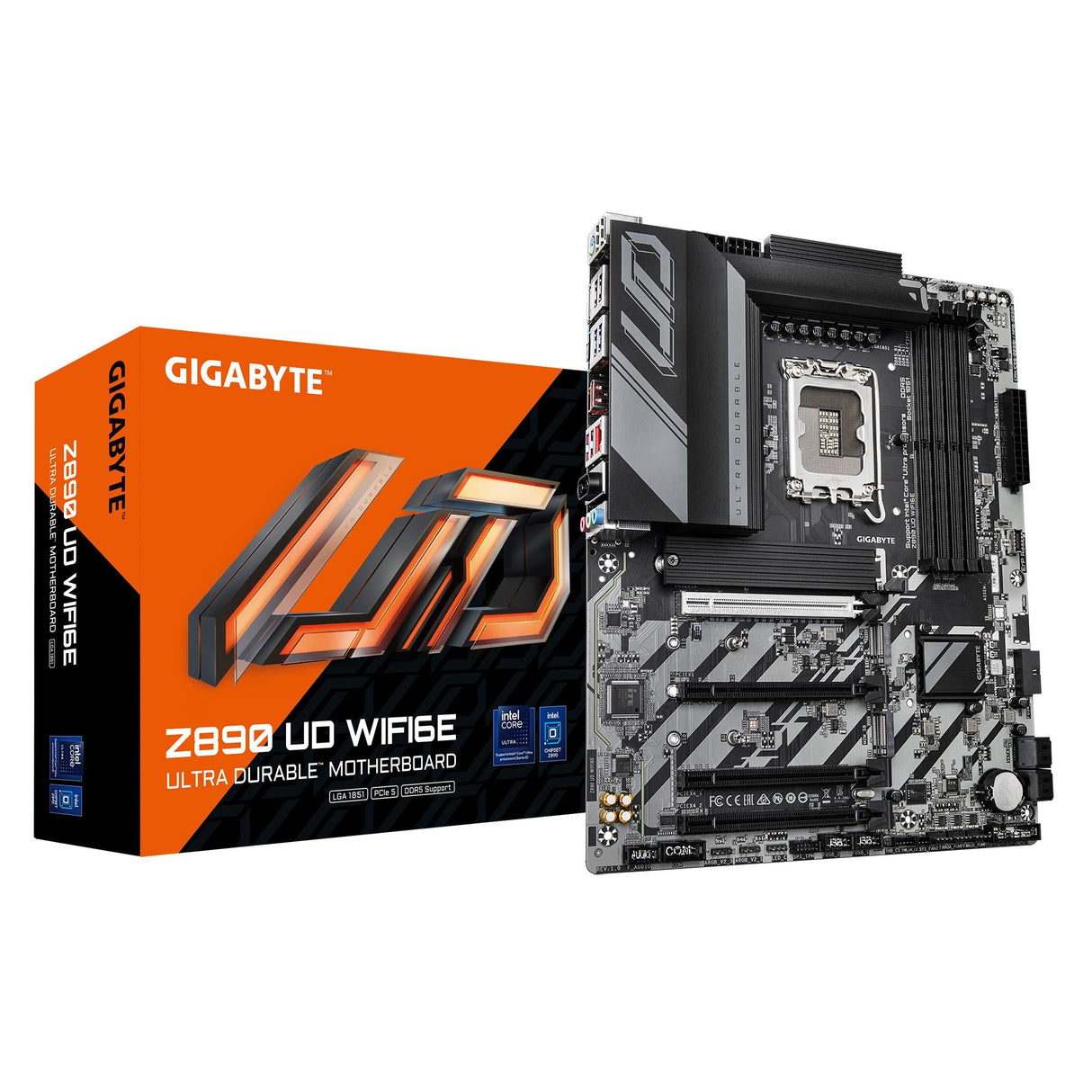 Gigabyte Z890 UD WIFI6E ATX LGA1851-sockel Intel Z890 Express