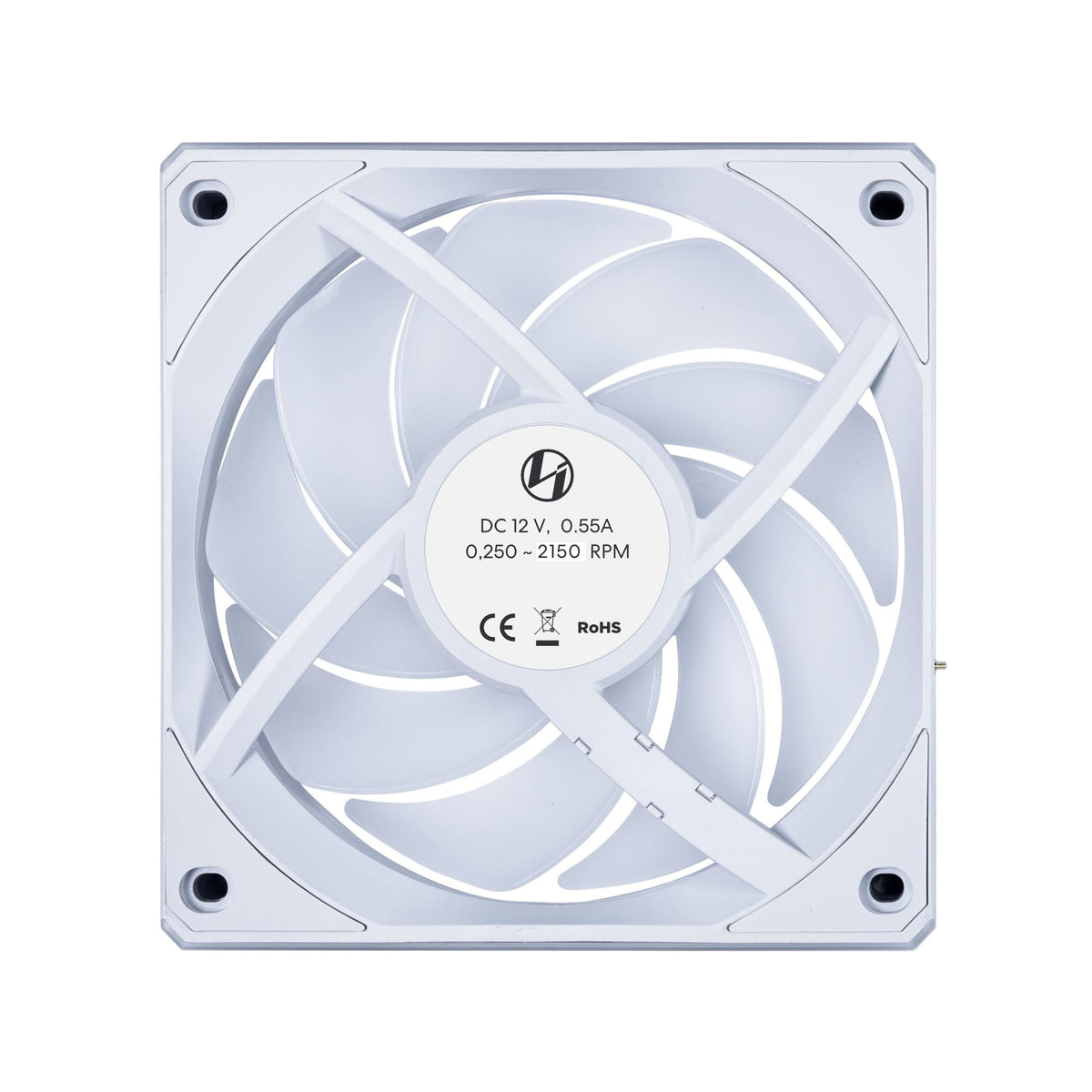 Lian Li UNI FAN CL Wireless Fan - 120mm, White Lian Li