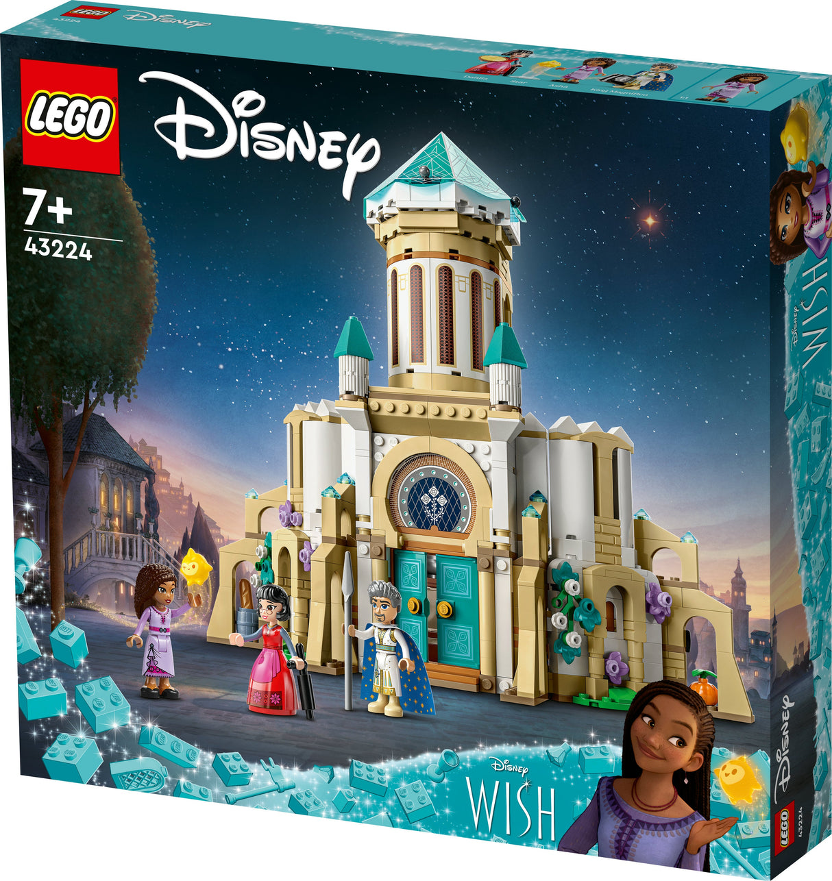 LEGO 43224 Disney Wish King Magnificos Castle, Byggleksaksväska