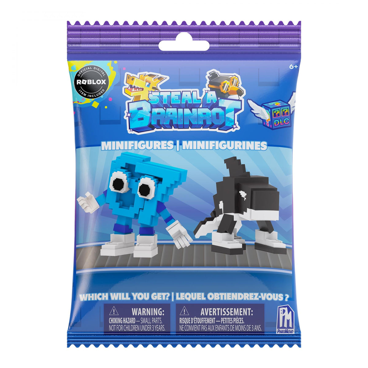 Roblox - Steal A Brainrot 2,67 Mystery Minifigures Blindbag (Assorted) (910501) Roblox