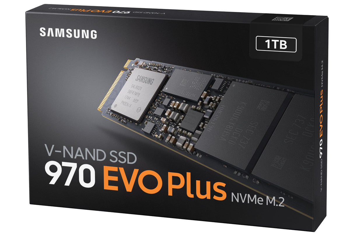 Samsung 970 EVO SSD MZ-V7S1T0BW 1TB M.2 PCI Express 3.0 X4 (NVMe)