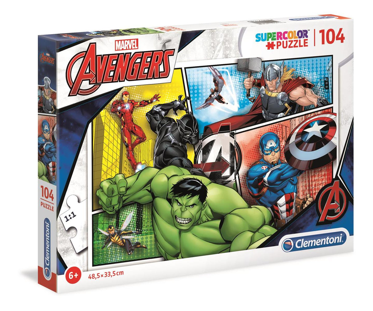 Avengers Pussel - 104 Bitar