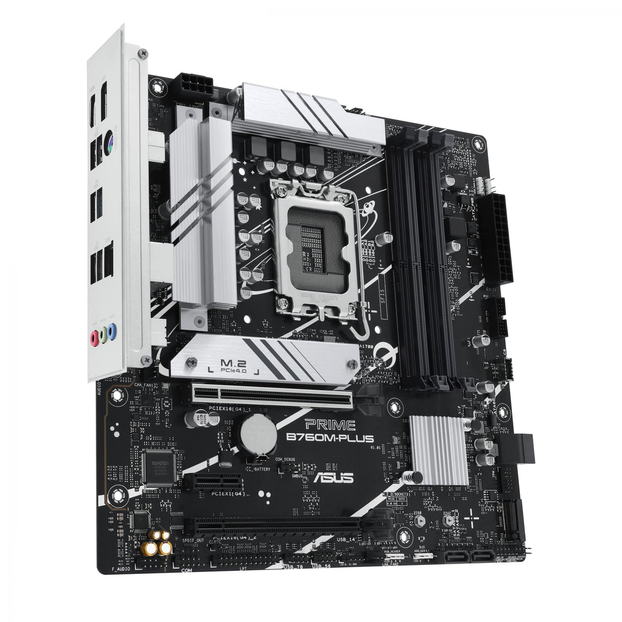 ASUS PRIME B760M-PLUS (mATX, B760, LGA 1700, DDR5)