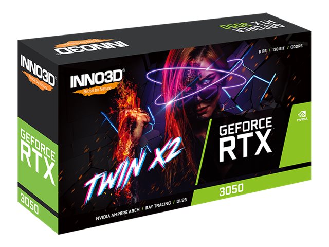 Inno3D GeForce RTX 3050 V2 Twin X2 6GB GDDR6