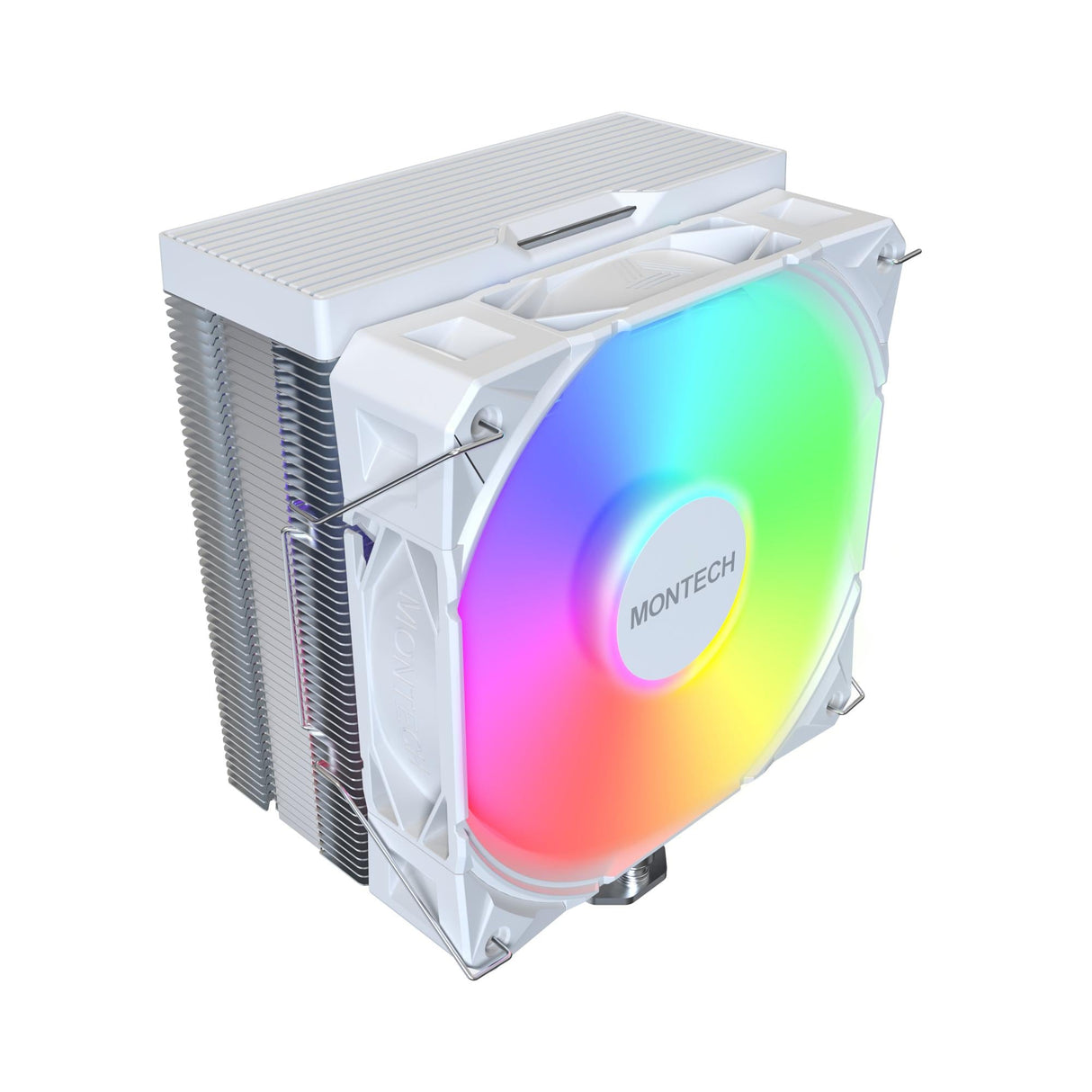 Montech NX400 ARGB, single tower, 4 HP CPU Cooler, White Telon Technology Co Ltd (Montech)