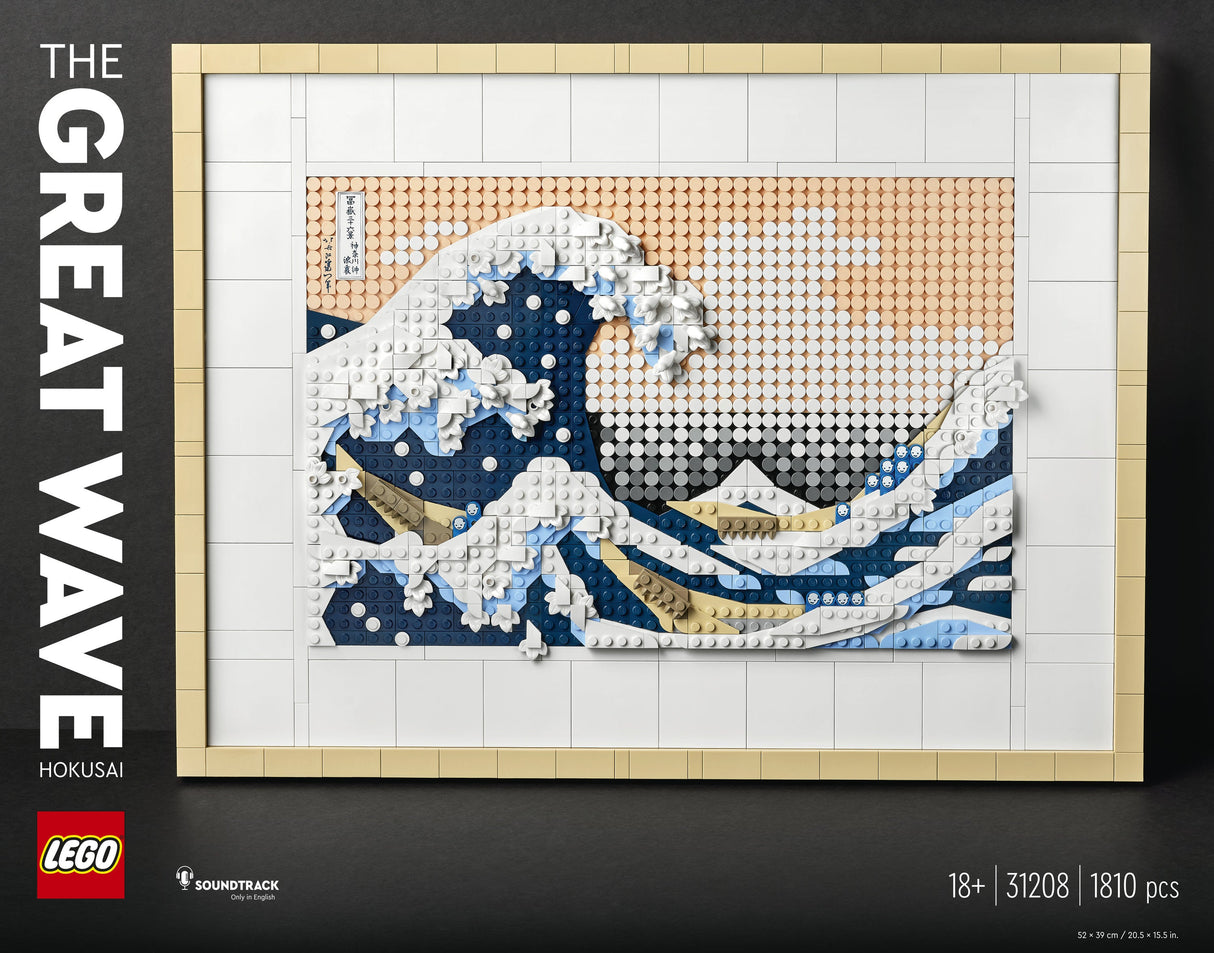 LEGO Art - The Great Wake Outside Kanagawa (31208)