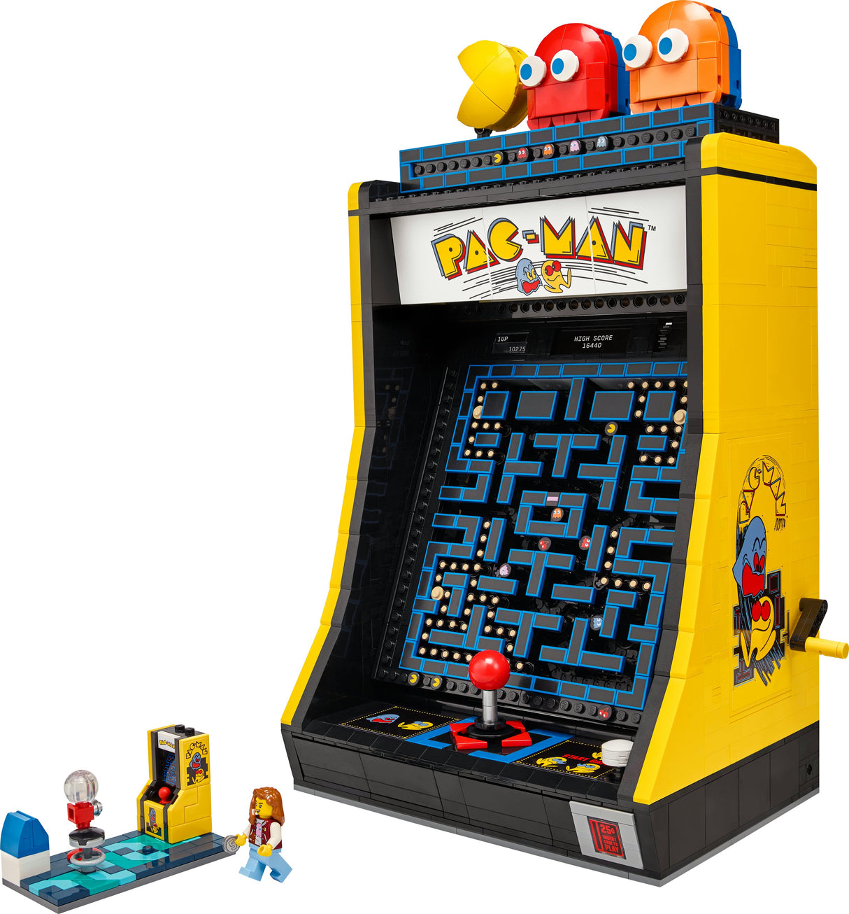 LEGO 10323 Ikoner PAC-MAN Spelmaskin, Byggleksaksväska