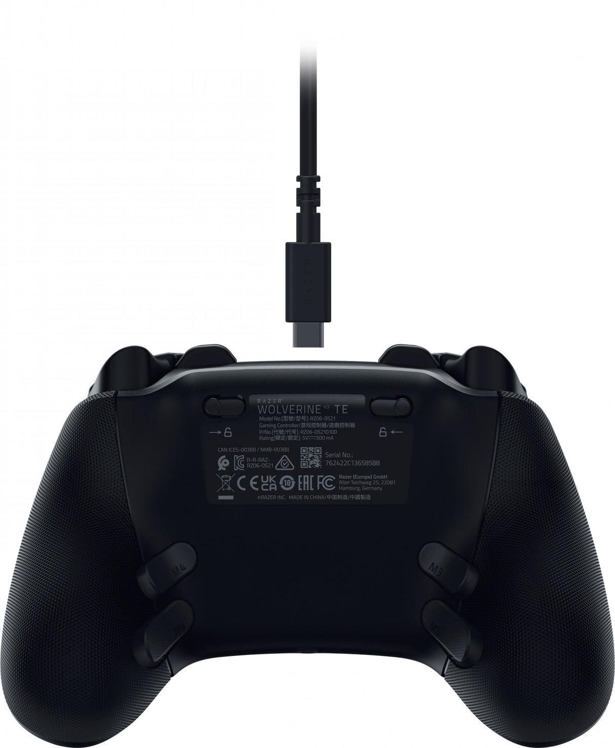 Razer – Wolverine V3 Tournament Edition – Kablet Controller til Xbox & PC – Sort