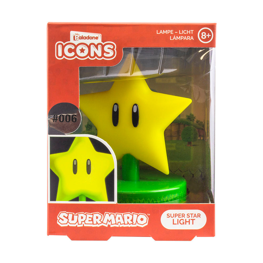 Lampikoner Super Mario Star 12 Cm