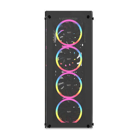 Datorfodral Darkflash Phantom + 6 Fläktar (svart)