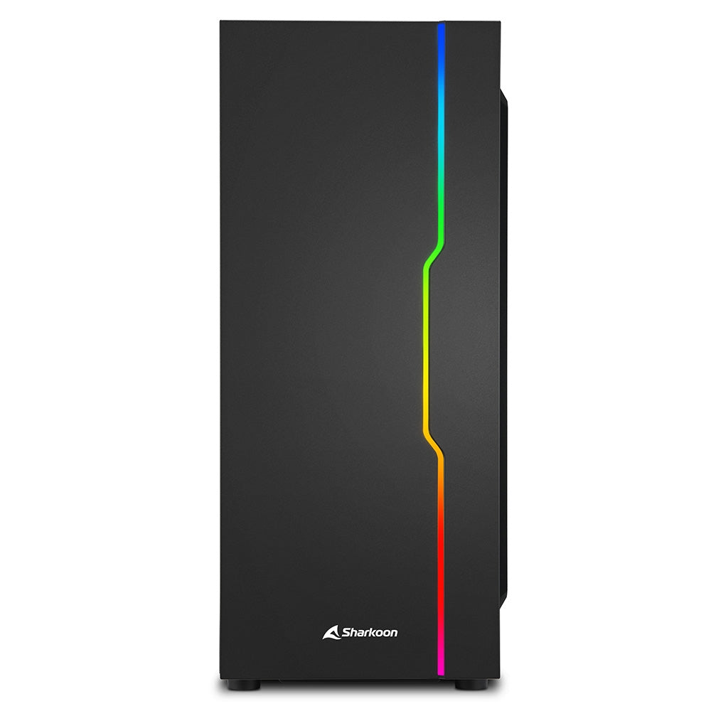 Sharkoon RGB Slider, Tower Case (Svart)
