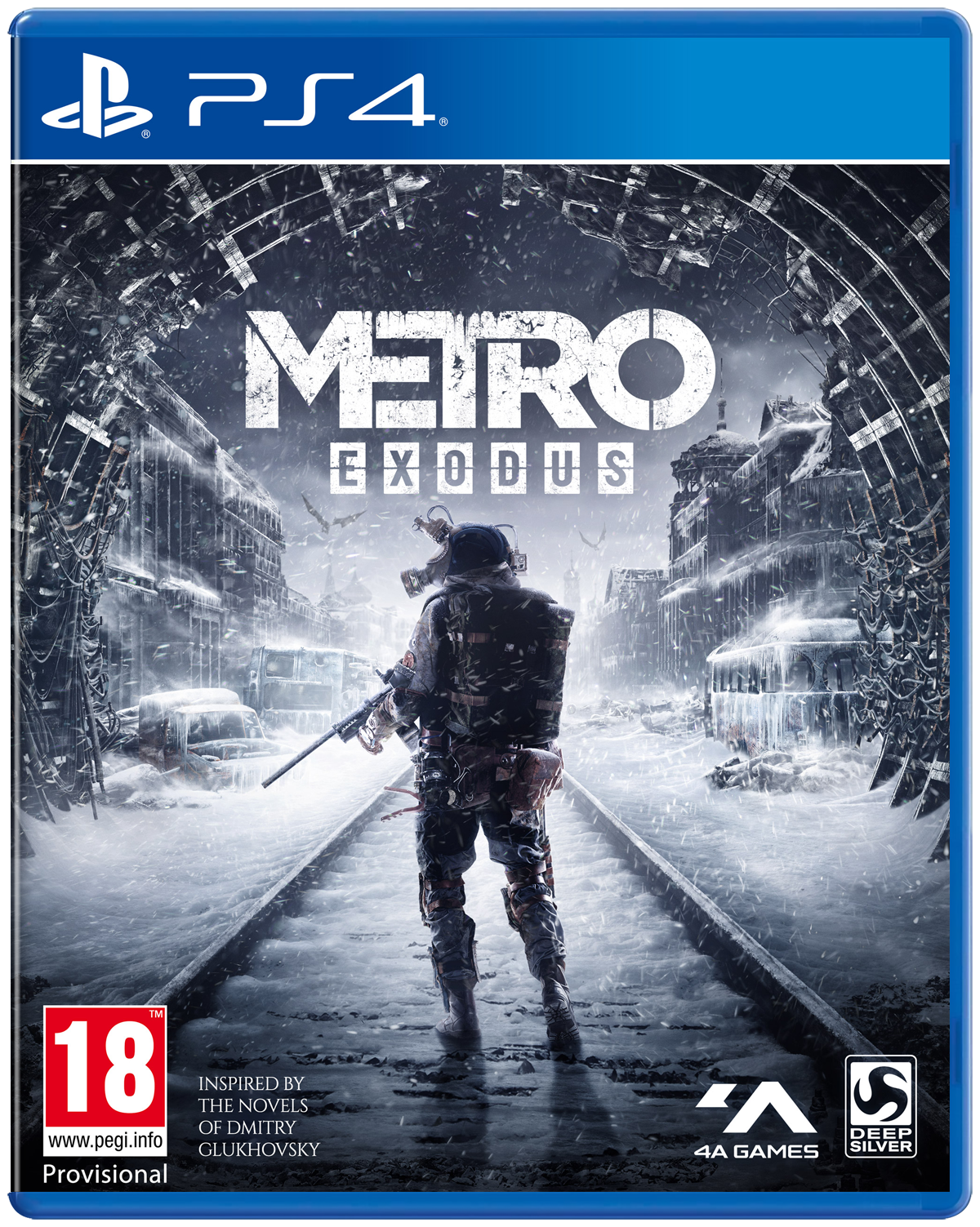 Metro: Exodus – PlayStation 4 – spilomslag