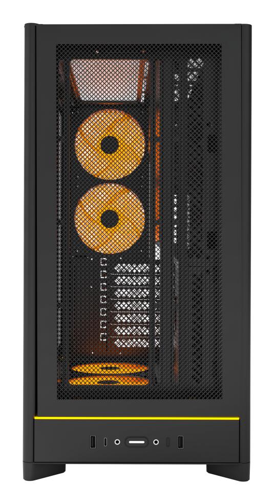 Montech HS01 PRO, ATX, Mesh front, 5 Pre-installed fans - Black Telon Technology Co Ltd (Montech)