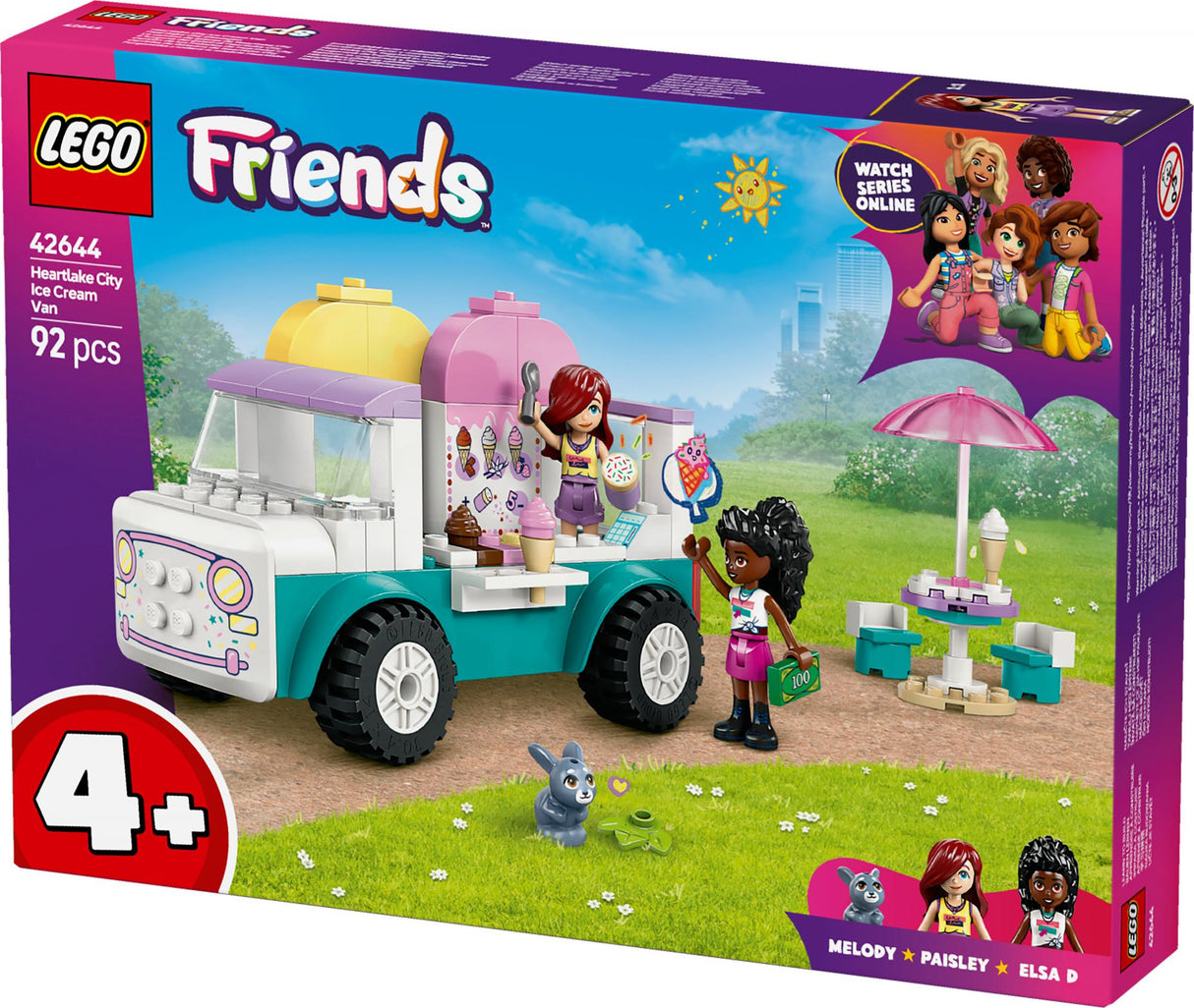 LEGO 42644 Friends Heartlake City Ice Cream Truck LEGO
