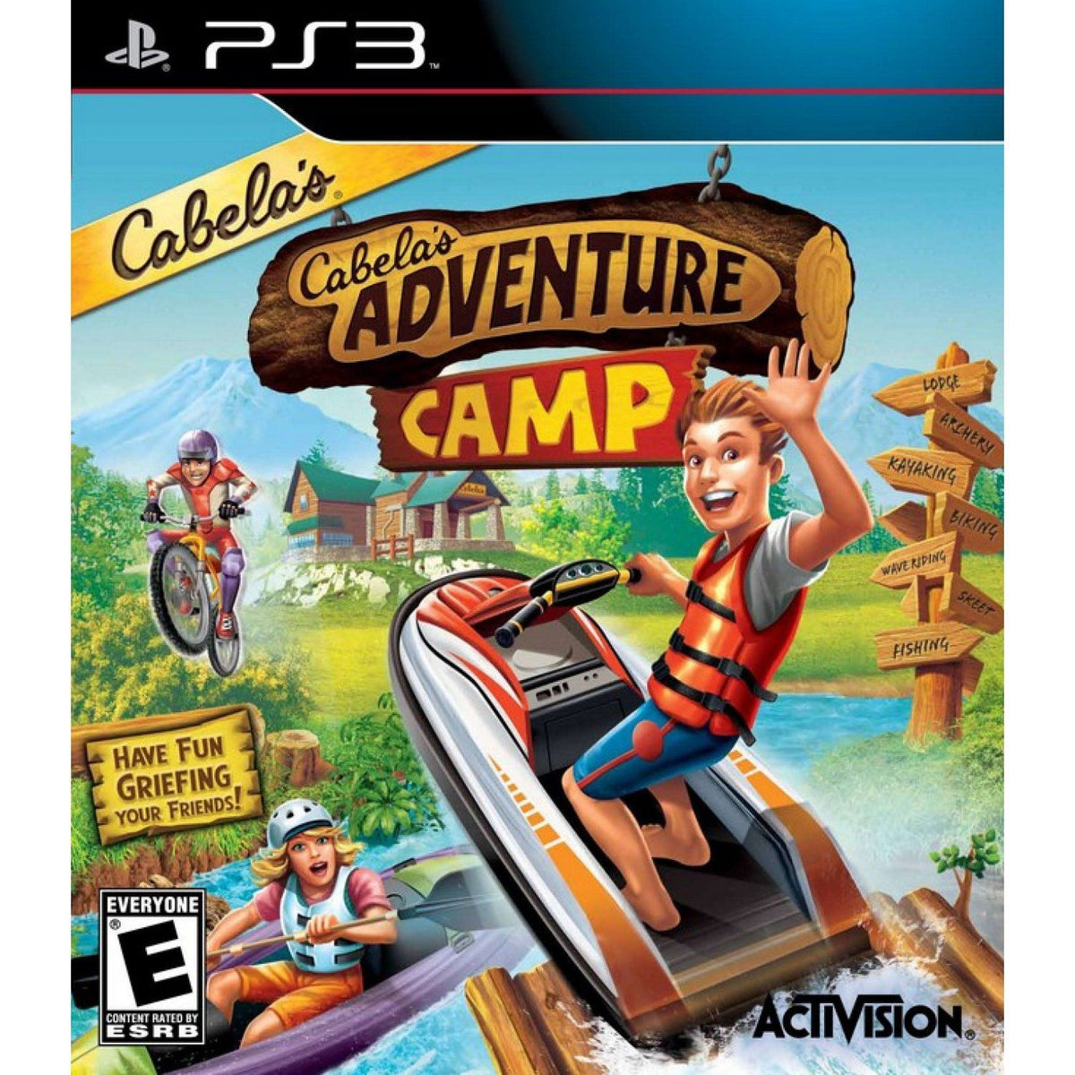 Cabela's Adventure Camp (Import) – PlayStation 3 – spilomslag