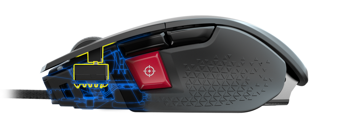 CORSAIR Gaming M65 RGB ULTRA Optisk Kabel Svart