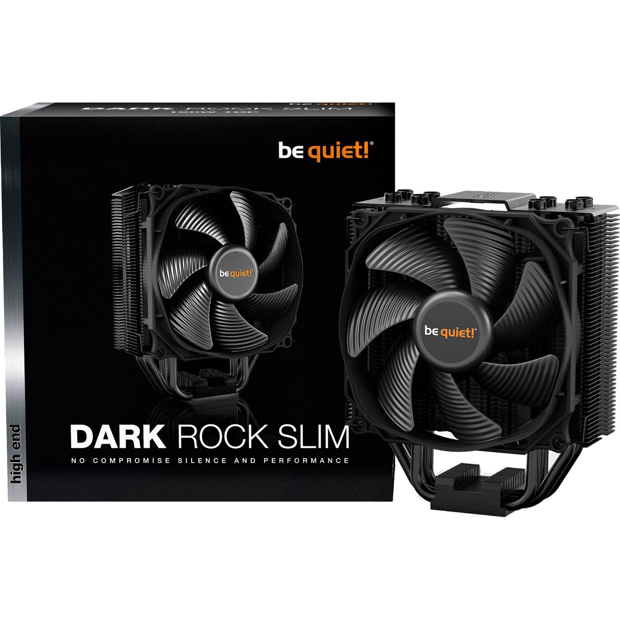 be quiet! Dark Rock Slim, CPU Cooler (Black)