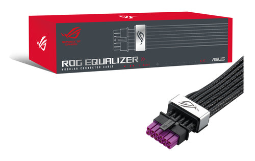 ASUS ROG Equalizer – produktæske og 12V-2x6-stik