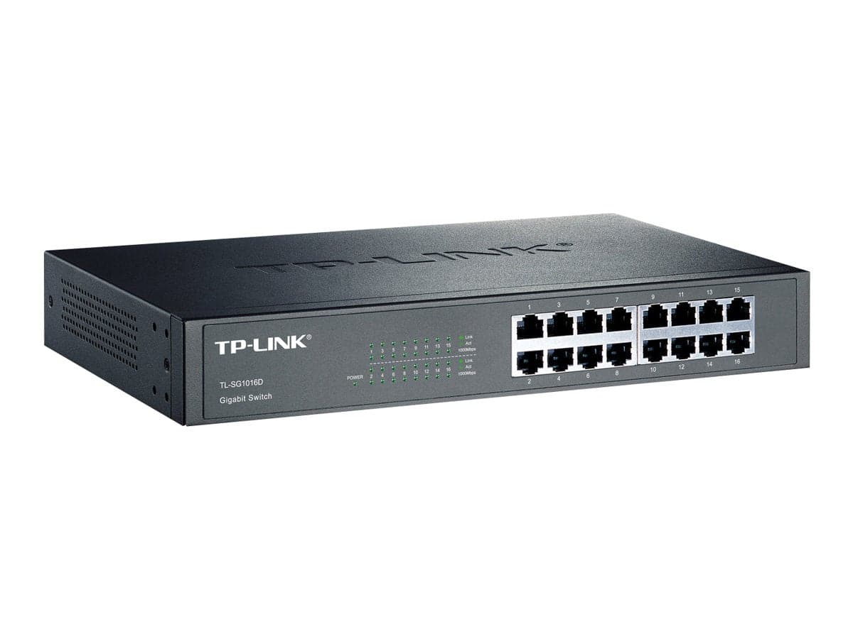 TP-Link TL-SG1016D Switch 16-portars Gigabit