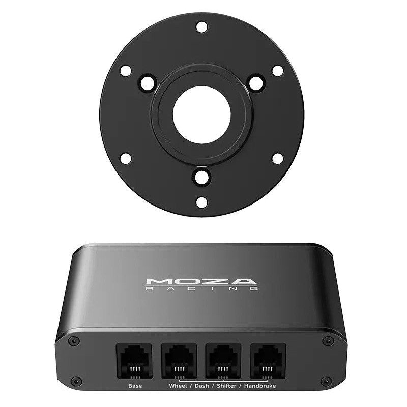 MOZA Universal HUB och tredjeparts adapter för hjulbasmontering